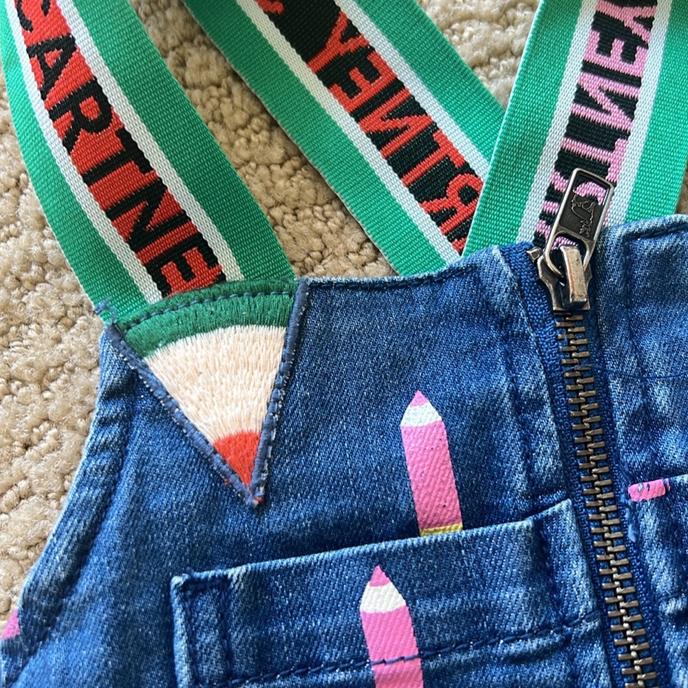 Stella McCartney girls denim dress - Picture 5 of 5